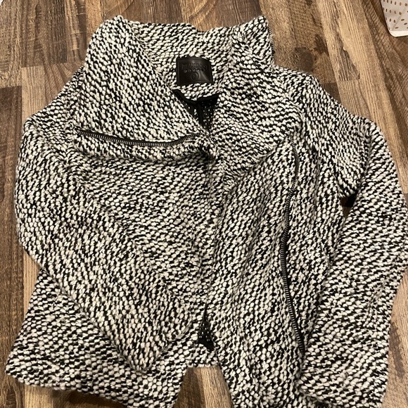 Blank NYC Bouclé textured moto jacket - Picture 2 of 4